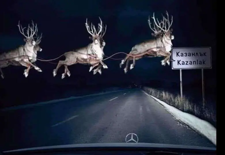 Дядо Коледа в Казанлък